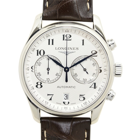 Longines Master Chronograph Automatic Silver Dial Unisex Watch L2.629.4.78.3