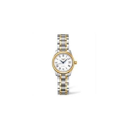 Longines Master Automatic White Dial Ladies Watch L2.128.5.11.7