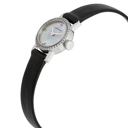 Longines Mini Mother Of Pearl Dial Ladies Leather Watch L23030872