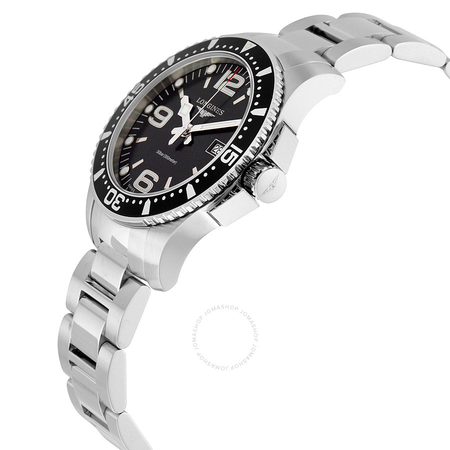 Longines HydroConquest Black Dial Stainless Steel Men's Watch L36404566 L3.640.4.56.6