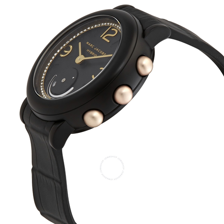 Marc Jacobs Marc Jacobs Hybrid Connected Quartz Black Dial Ladies Smart Watch MJT1014 MJT1014