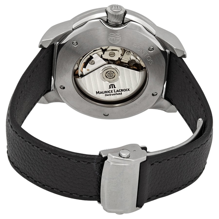 Maurice Lacroix Pontos Chronograph Automatic Black Dial Men's Watch PT6188-SS009-332