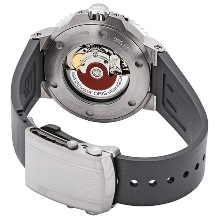 Oris Aquis Date Grey Dial Automatic Men's Rubber Watch 01 733 7730 7153-07 4 24 63TEB