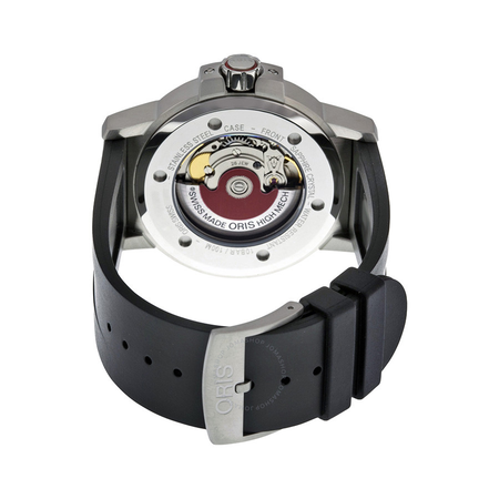 Oris BC3 Automatic Black Dial Black Rubber Men's Watch 735-7641-4164RS 01 735 7641 4164-07 4 22 05