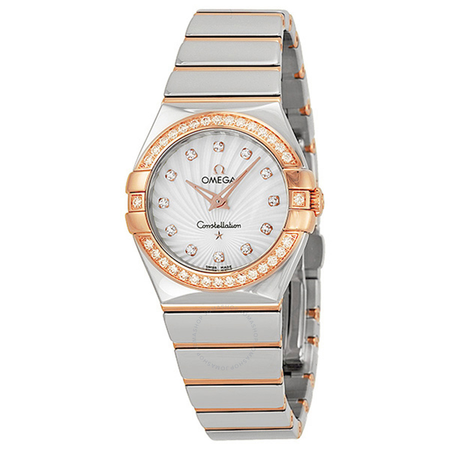 Omega Constellation Quartz Diamond Ladies Watch 123.25.27.60.55.006