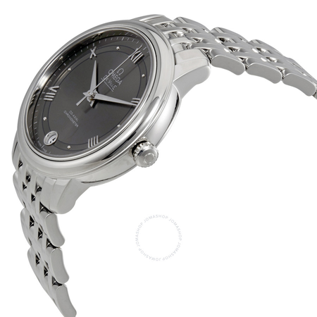 Omega De Ville Automatic Grey Dial Ladies Watch 424.10.33.20.06.001