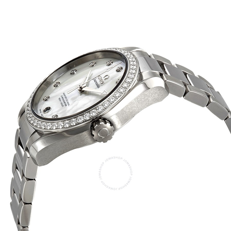 Omega Sea Master Aqua Terra White Mother Of Pearl Dial Automatic Watch 231.15.39.21.55.001