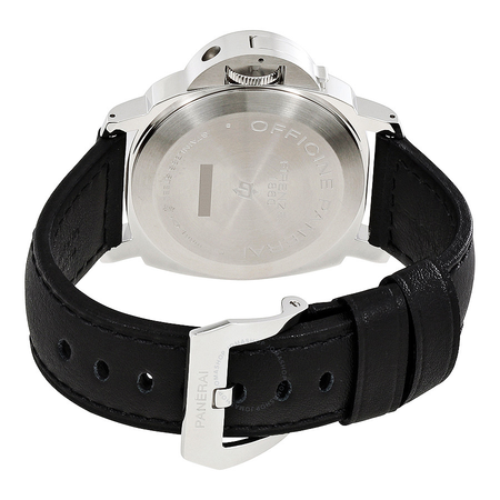 Panerai Luminor Base Logo Acciaio Black Dial Men's Watch PAM01000