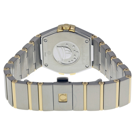 Omega Constellation Champagne Mother of Pearl Diamond Dial Ladies Watch 123.20.27.60.57.001