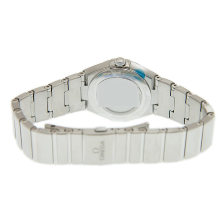 Omega Constellation Manhattan Quartz Diamond Grey Dial Ladies Watch 131.15.28.60.56.001