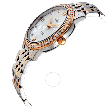 Omega De Ville Prestige Diamond Ladies Watch 424.25.33.60.52.001