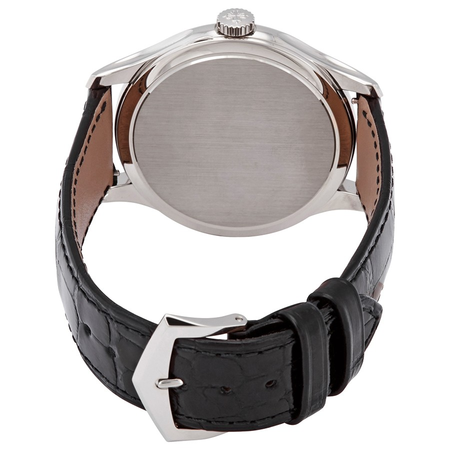 Patek Philippe Calatrava Mechanical Ivory Dial Leather Men's Watch 5227G-001
