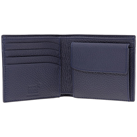 Montblanc Meisterstuck Soft Grain Blue Men's Wallet 116742