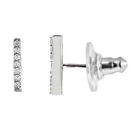 Swarovski Only Pierced Bar Earrings 5465786