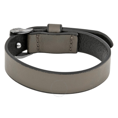 Bottega Veneta Leather Bracelet- Steel 474222 VIAI4 ST