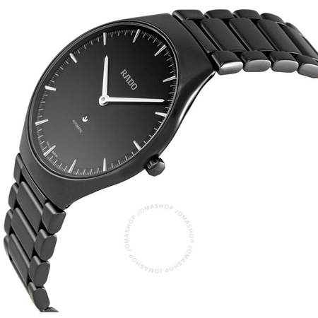 Rado True Thinline Automatic Black Dial Men's Watch R27969152