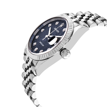 Rolex Datejust 36 Blue Jubilee Diamond Dial Ladies Watch 126234BLJDJ