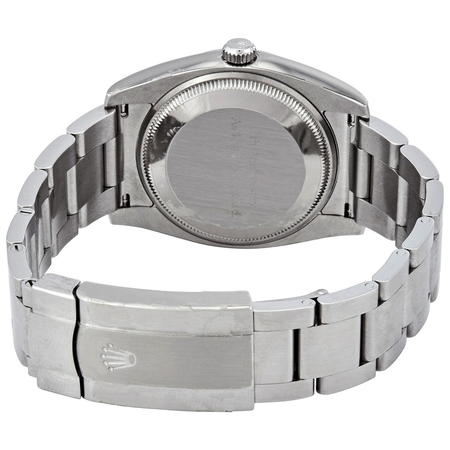 Rolex Oyster Perpetual 34 Grey Dial Stainless Steel Bracelet Automatic Men's Watch 114200GYRO