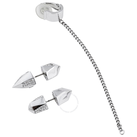 Swarovski Swarovski Ladies Jean Paul Gaultier For Atelier Swarovski, Reverse Hoop Pierced Earrings 5226178
