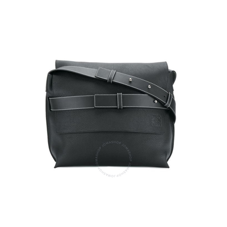 Loewe Loewe Messenger Strap Bag in Black 319.41.R65.1100