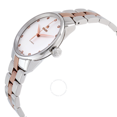 Rado Coupole Classic Automatic Silver Dial Two-tone Ladies Watch R22862742