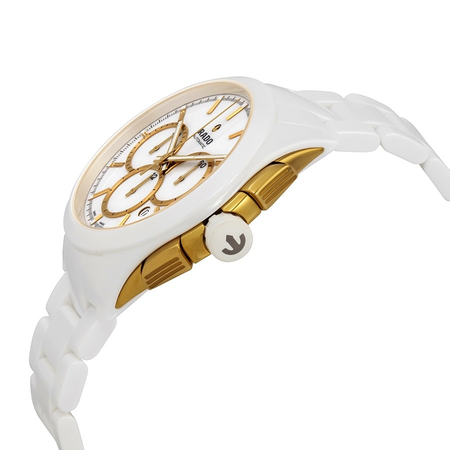Rado Hyperchrome XXL Silver Dial Men's Chronograph Automatic Watch R32037012