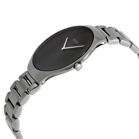 Rado True Thinline Grey Dial Men's Ceramic Watch R27955122