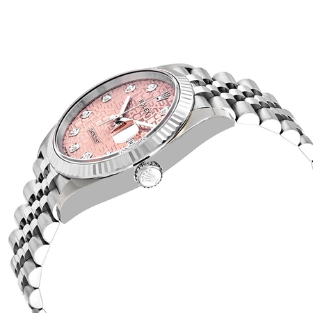 Rolex Datejust 36 Pink Jubilee Diamond Dial Ladies Watch 126234PJDJ