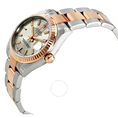 Rolex Datejust Lady 31 Silver Dial Stainless Steel and 18K Everose Gold Oyster Bracelet Automatic Watch 178271SSO