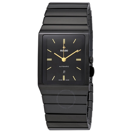 Rado Ceramica Automatic Black Dial Men's High-tech Ceramic Watch R21807182