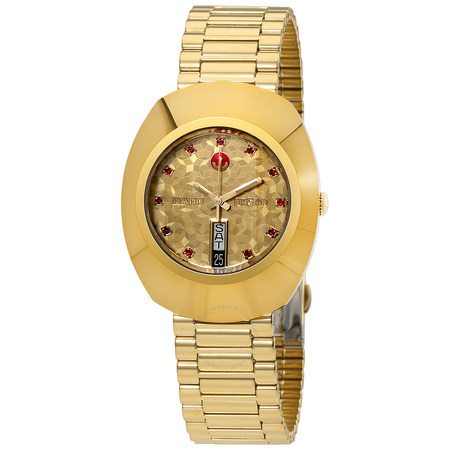 Rado Original Automatic Yellow Gold Dial Men's Watch R12413653