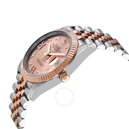 Rolex Datejust 36 Automatic Pink Diamond Dial Men's Steel and 18kt Everose Gold Jubilee Watch PKRDJ 126231