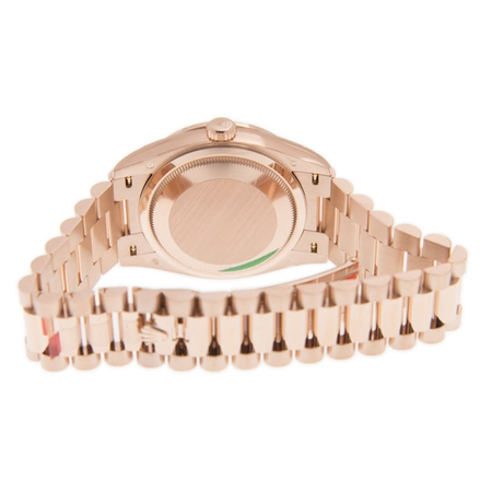 Rolex Day-Date Automatic Chronometer Diamond Ladies Watch 128345rbr-0028 128345PAVEP