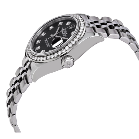 Rolex Lady Datejust Automatic Grey Diamond Dial Ladies Jubilee Watch 279384GYDJ