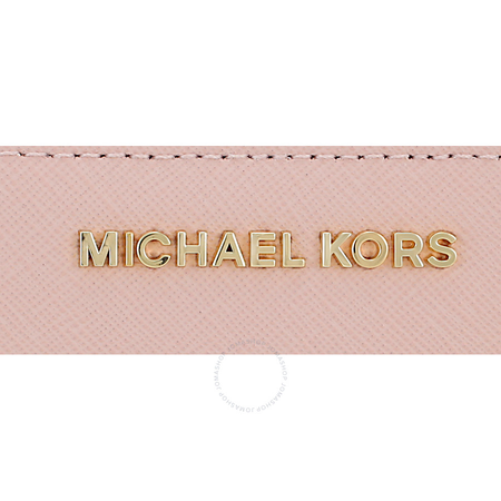 Michael Kors Jet Set Tavel Leather Continental Wallet - Soft Pink 32S5GTVE9L-187