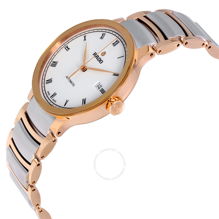 Rado Centrix Automatic  White Dial Two-tone Men's Watch R30036013