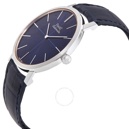 Piaget Altiplano Blue Dial Blue Leather Men's Watch G0A42105