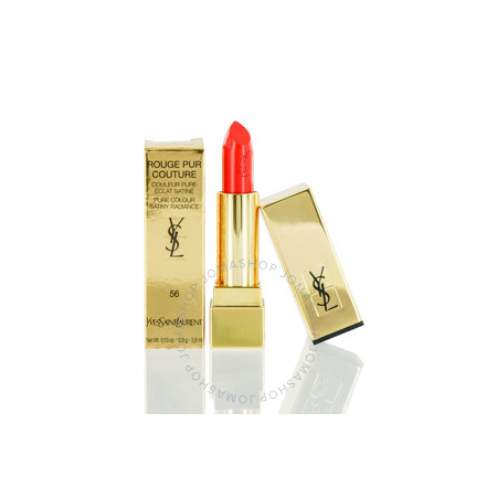 Ysl Ysl / Rge.pur Couture Satin Radiance Lipstick No.56 Orange Indie 0.13 oz (3.8 ml) YSLRPRLS56