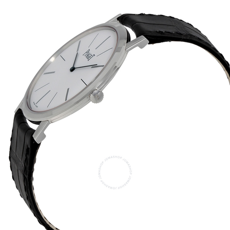 Piaget Altiplano White Dial White Gold Men's Watch G0A29112