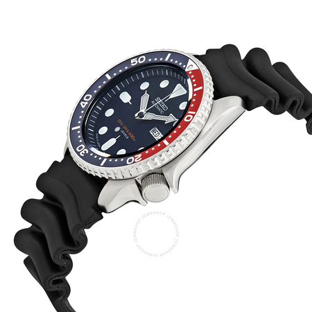 Seiko Automatic Diver Blue Dial Pepsi Bezel Men's Watch SKX009J1