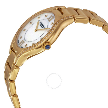 Raymond Weil Noemia Mother of Pearl Diamond Dial Ladies Watch 5132-PS-00985