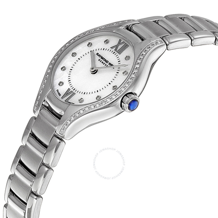 Raymond Weil Noemia Mother of Pearl Diamond Dial Ladies Watch 5124-STS-00985