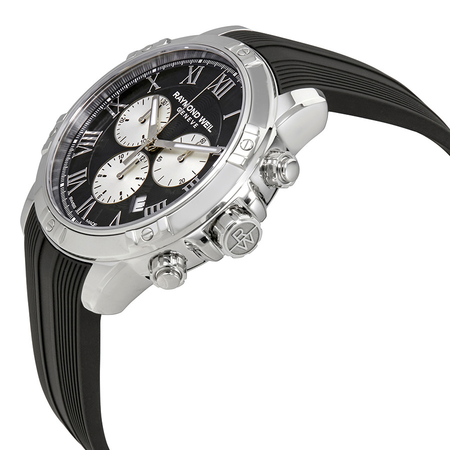Raymond Weil Tango Chronograph Black Dial Men's Watch 8560-SR-00206