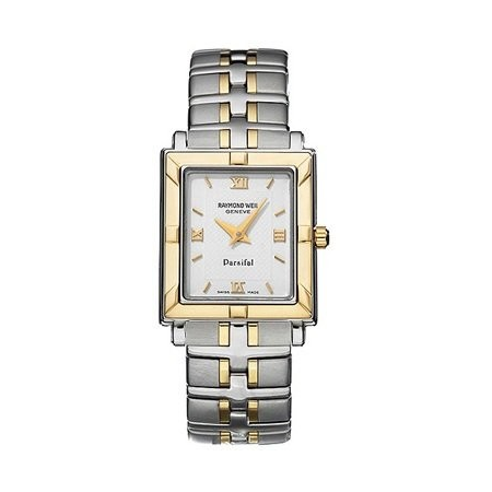 Raymond Weil Parsifal White Dial Two Tone Stainless Steel Ladies Watch 9730-STG-00307