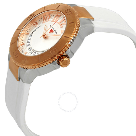 Swiss Legend Riviera Silver Dial Ladies Watch SL-11315SM-SR-02-WHT