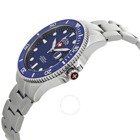 Swiss Military Invincible Automatic Blue Dial Men's Watch 3007