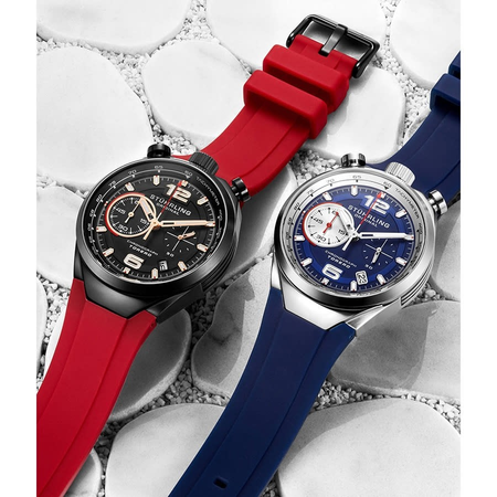 Stuhrling Original Monaco Quartz Blue Dial Men's Watch M13545