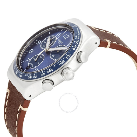 Swatch CASUAL BLUE Chronograph Quartz Blue Dial Men's Watch YVS466