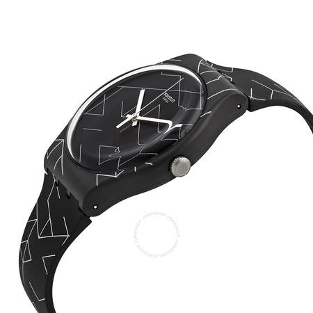 Swatch Cnosso Quartz Black Dial Unisex Watch SUOB161