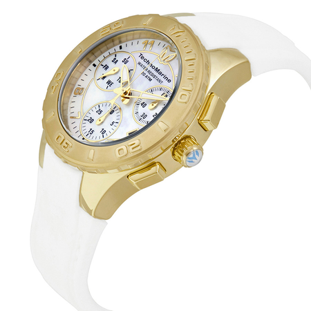 Technomarine Cruise Medusa Chronograph White Dial Ladies Watch TM-115088